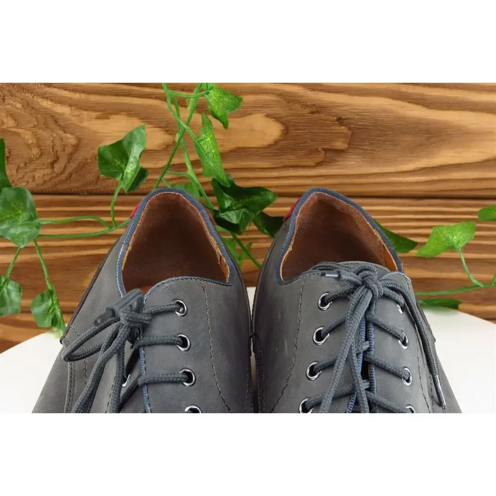 Steve Madden Shoes Sz 10.5 M Gray Derby‎ Oxfords Leather Men